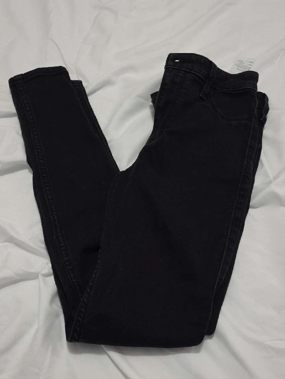 Hollister Black Ultra High Rise Jean Legging